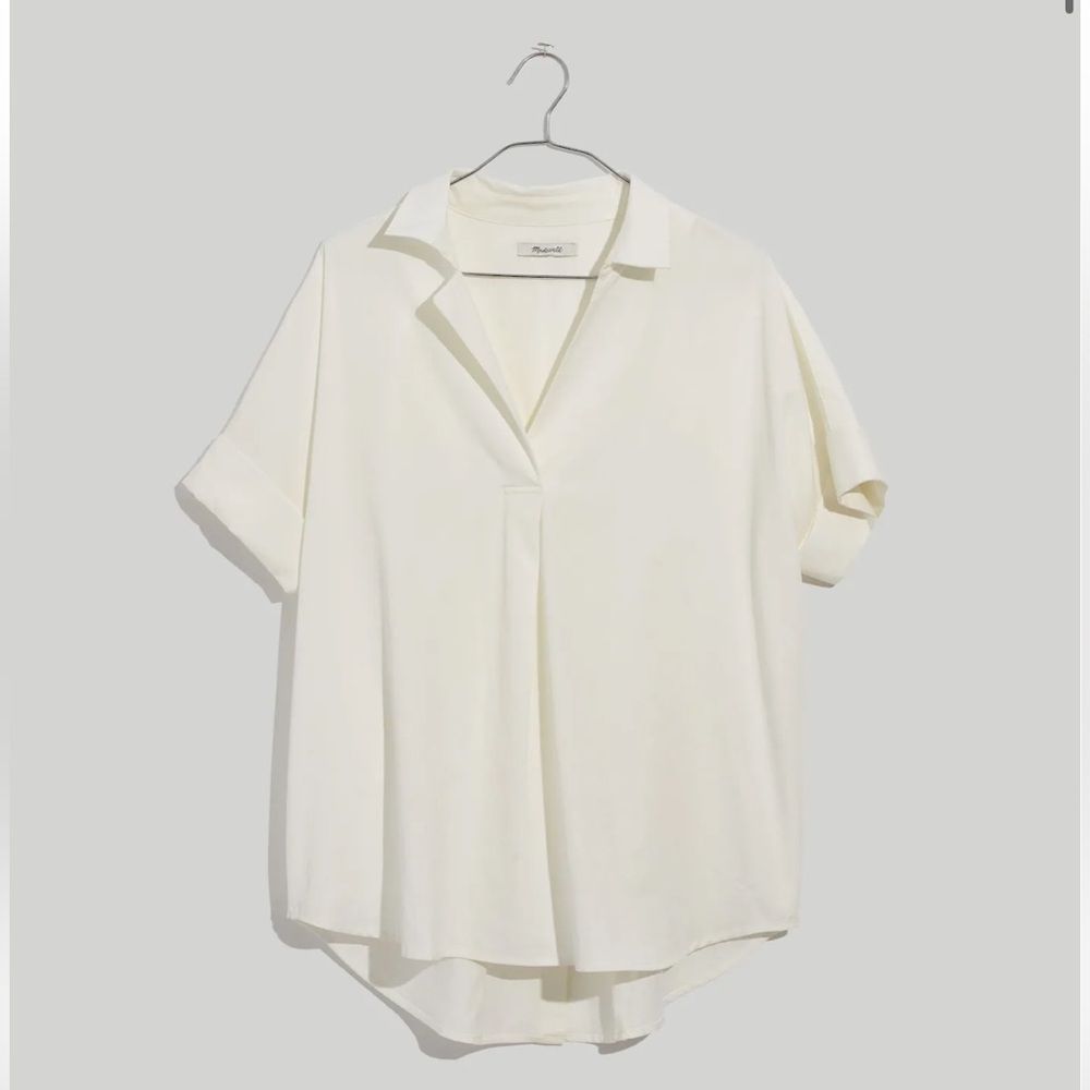 Madewell Park Popover Shirt L